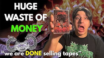 Cassette Tapes are DEAD and Labels are DONE selling them! (metalheads and hipsters caused this)