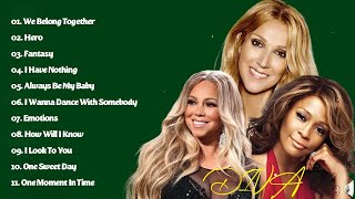 Mariah Carey Celine Dion Whitney Houston Great Hits 2023 The Best Songs Of World?