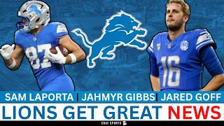 Lions Get GREAT News On Sam LaPorta, Jared Goff Gives Outlook For 2026 Season