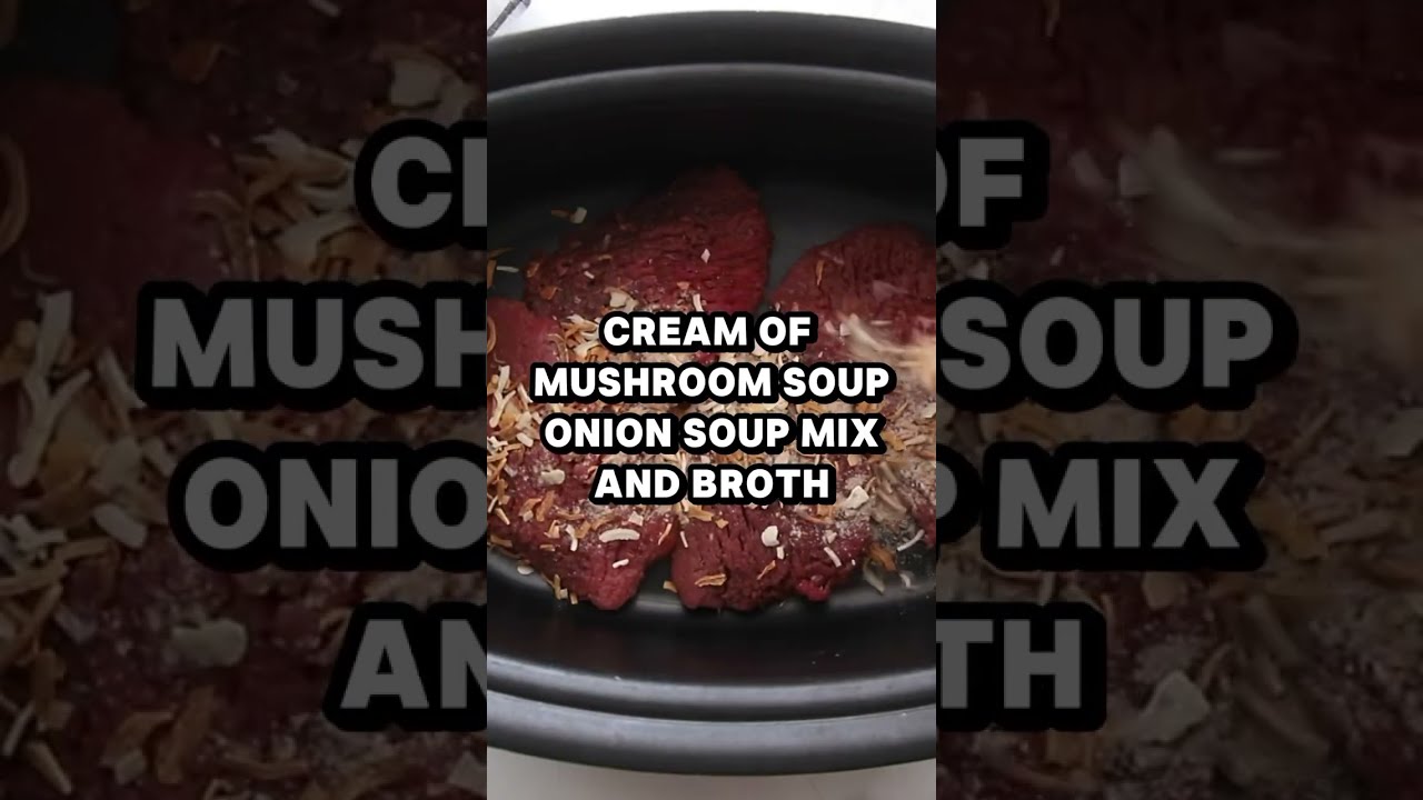 Crockpot Cube Steak And Gravy 