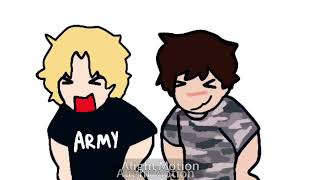 Andre & cal animation zero day!!! ARMY OF TWO!dance animaton 
