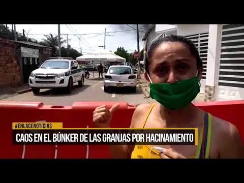 Caos en el búnker del barrio Las Granjas  por hacinamiento