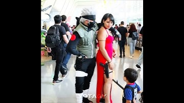 kakashi has no roots 💀🤣 #anime #naruto #cosplay