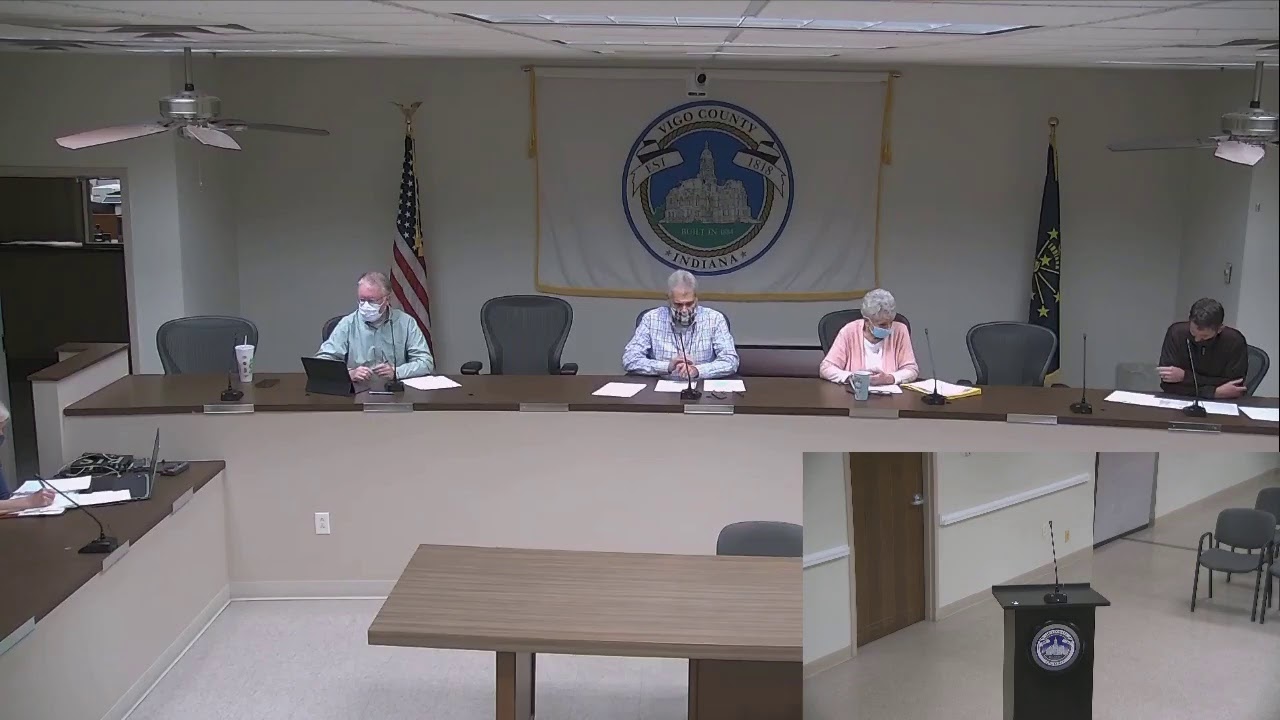 Vigo County Commissioners Meeting 5122020 YouTube