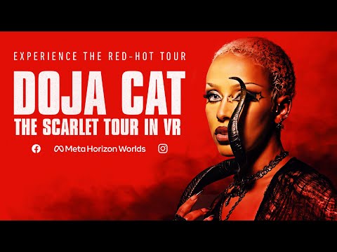 Doja Cat The Scarlet Tour In VR I Trailer I Meta Quest Platform