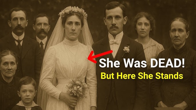 She Was Buried in 1908 — Yet She Appears in This 1912 Wedding Portrait