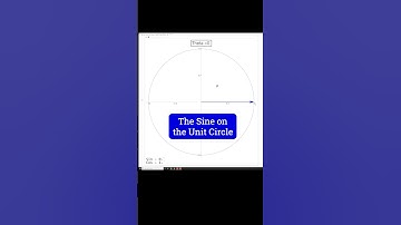 Learn Sine and the Unit Circle
