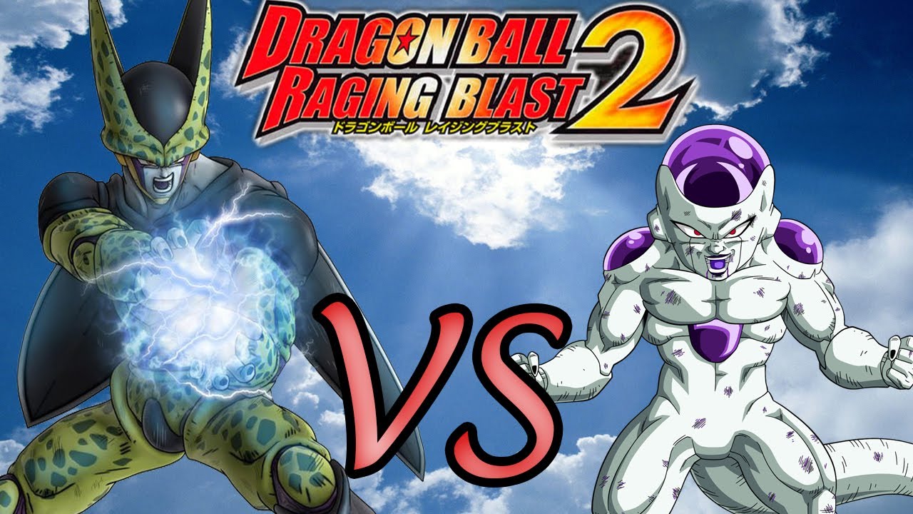 Dragon Ball Z Raging Blast 2 | Cell VS Frieza - Gameplay lets play xbox 360 - YouTube