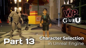Character Selection in UE4 - Part 13: Adding Gamepad Support
