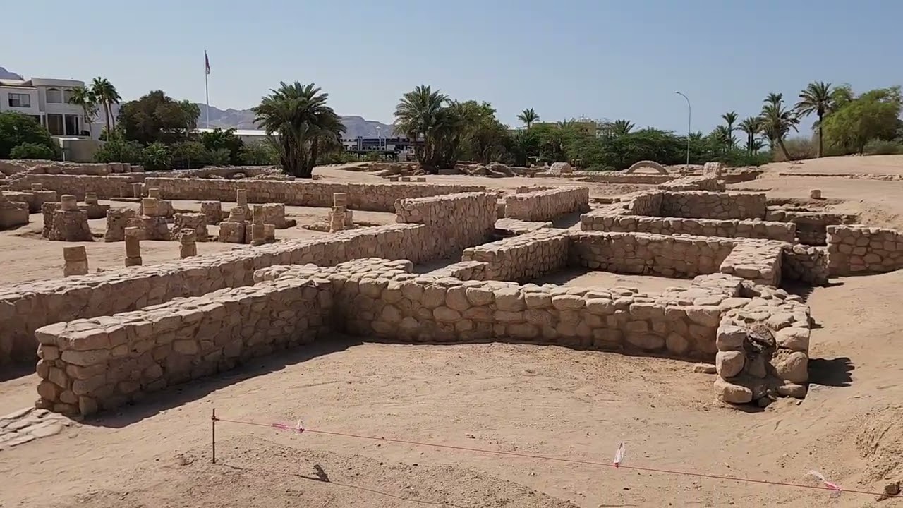 مدينة أيلة الإسلامية الأثرية بمدينة العقبة