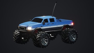 Drivable RC Car - Unreal Engine 4 Marketplace Asset UE4