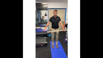 Shoulder Flexion- Active Assisted (Stick)