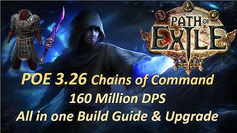 POE 3.26 - Chains of Command Full Build Guide & Upgrades -160M DPS Blight AFK Farmer