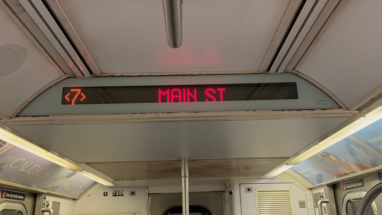 Mta R188 Interior Full Ride R188 (7) train to Flushing Main Street via Flushing Local ...