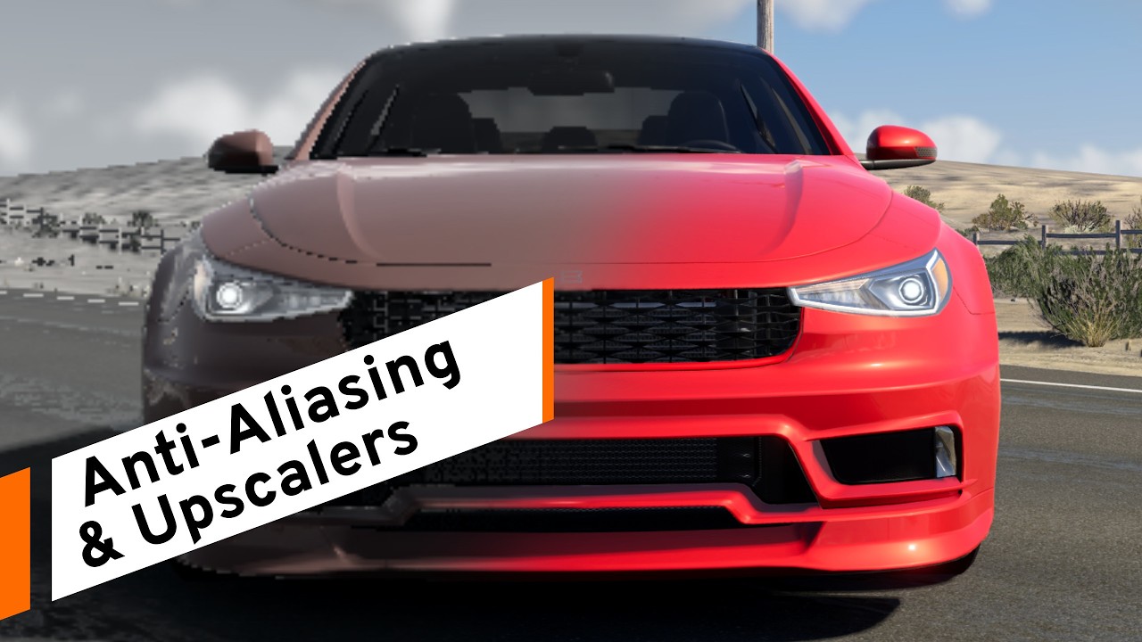 BeamNG.drive - Improved Antialiasing & New Upscalers (Work in Progress)