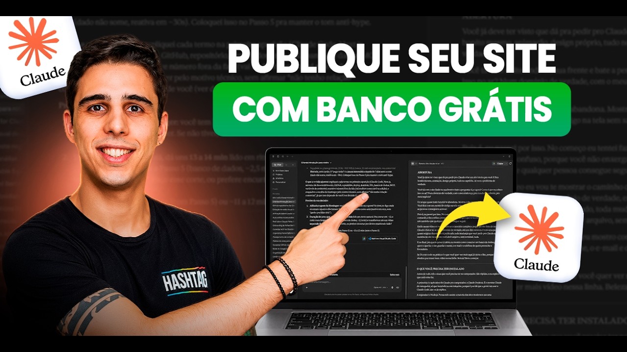 Publicar um site com Claude