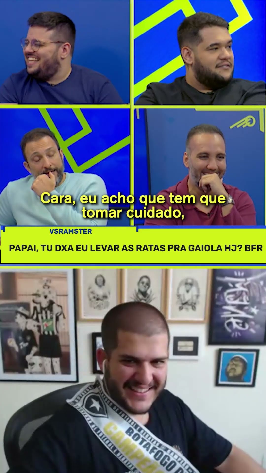 'SE ELE GOSTA DA CAVALONA' ? O VSR FOI RESPONDER O CHAT E FEZ TODO MUNDO CHORAR DE RIR #shorts