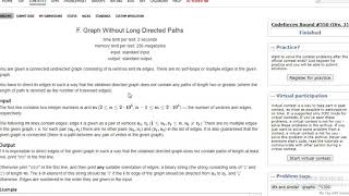F. Graph Without Long Directed Paths | Codeforces Round #550 (Div. 3) | Bipartite Graph | DFS