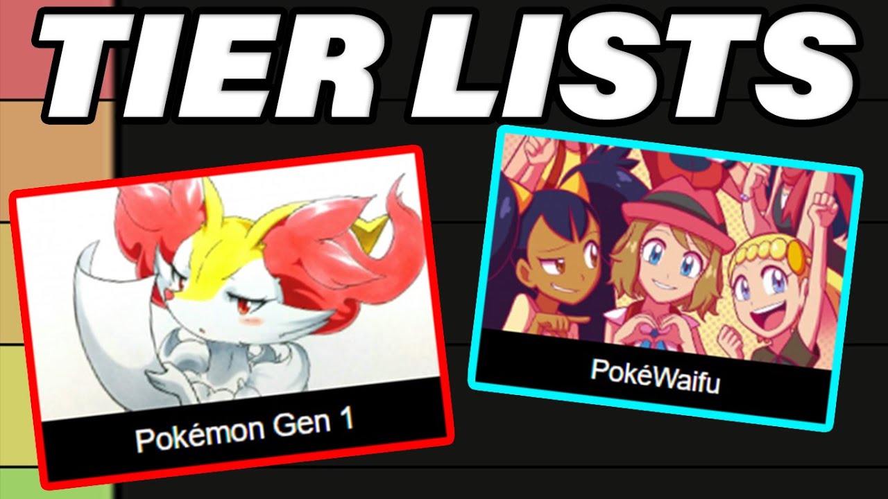 Best Pokemon Tier List, TIER LIST! 