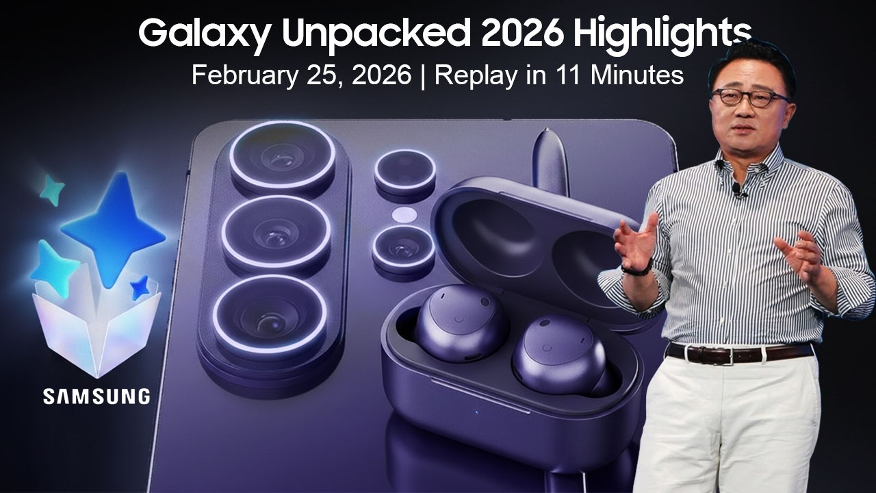Galaxy Unpacked, февраль 2026: Samsung S26 Ultra | Основные моменты официальной презентации за 11...