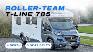 2020 Roller Team T Line 785 | 4 Berth Motorhome #motorhometour