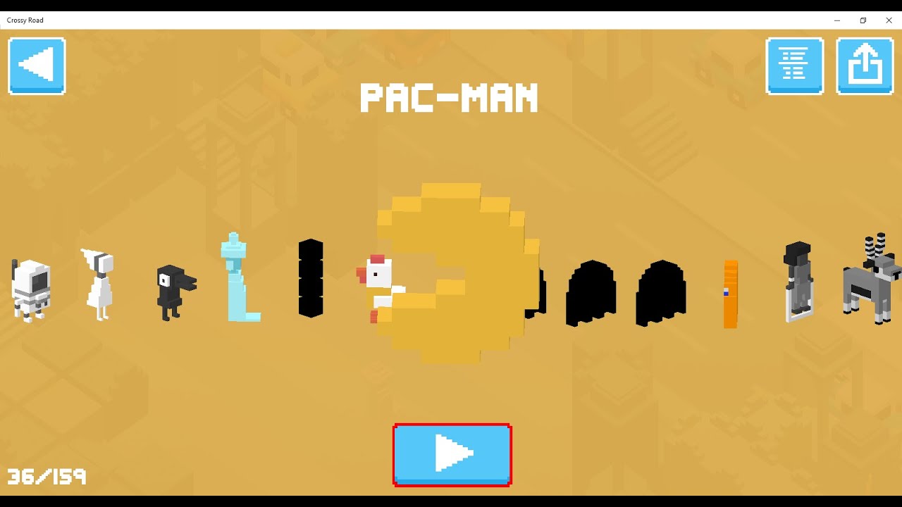 how to inlock pacman in crossy road how to inlock pacman in crossy road