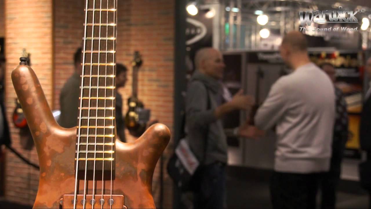 Day 1 of Musikmesse 2012 at the FRAMUS & WARWICK booth