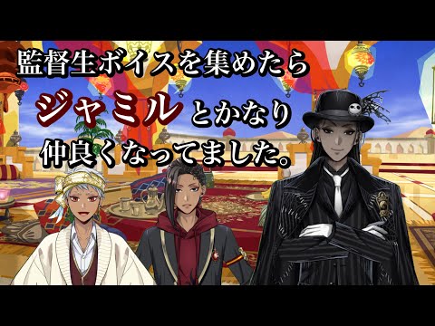 【ツイステ】監督生ボイスを集めたらジャミルとかなり仲良くなってました。#ツイステッドワンダーランド #ツイステボイス研究会