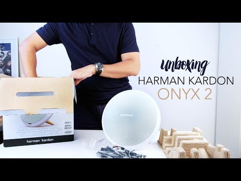 Harman Kardon Onyx 2 Bluetooth speakers - UNBOXING