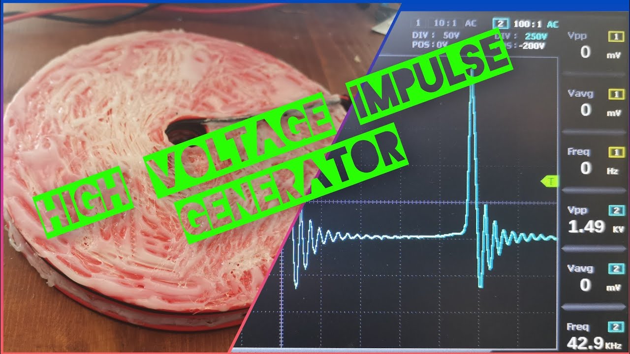 Bifilar coils pulsed with a Joule thief circuit results in a high