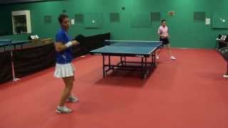 Croydon Open Semi Final - Miao Miao vs Malin Pettersson screenshot 2