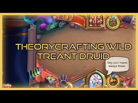 Wild Treant Druid NEW BOARD EVERY TURN !!!  /  MURDER AT CASTLE NATHRIA