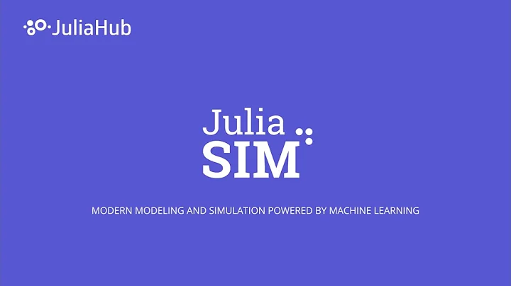 JuliaSim Introduction Demo, JuliaCon 2021