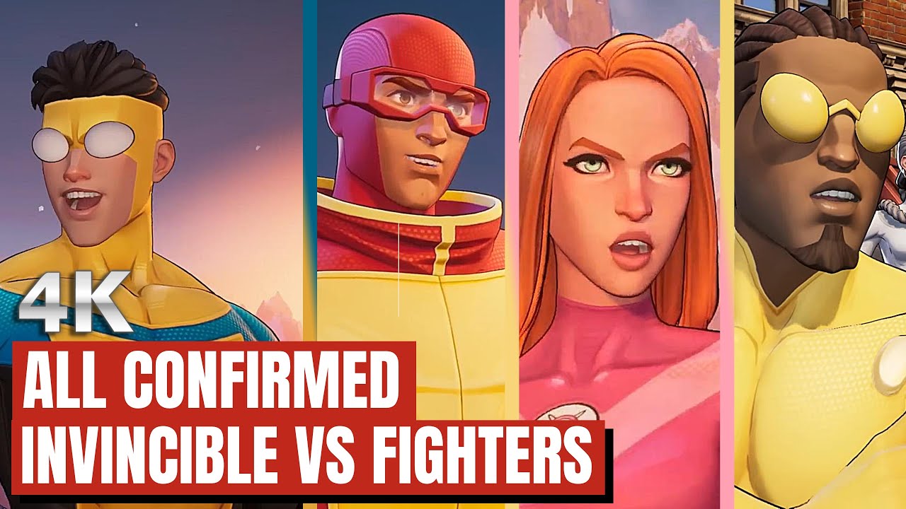 Invincible Vs. Predicted Roster All Confirmed Invincible VS Fighters Revealed So Far (2025 Roster ...
