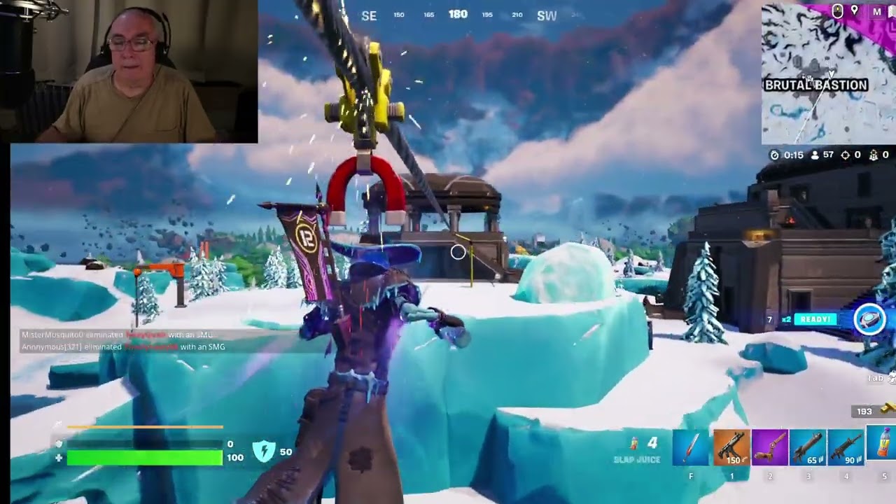 ASMR Fortnite Let's Play while eating Chicken Wings