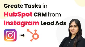 How to Create Tasks in HubSpot CRM from Instagram Lead Ads