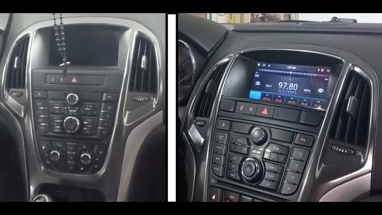 Установка Android Radio Carplay на Opel Astra J