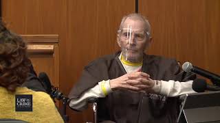 Day 3 - John Lewin Cross Examines Robert Durst For The Murder of Friend Susan Berman Part 8