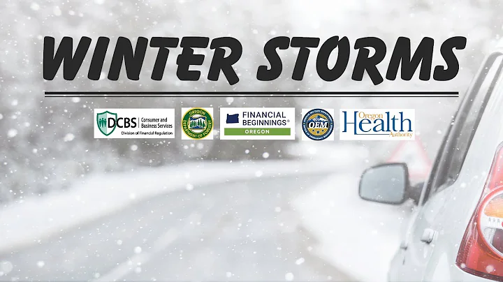 Disaster Prep: Winter Storms