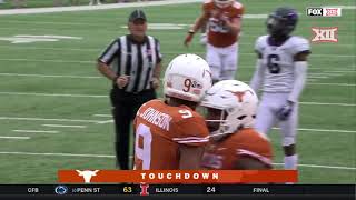 Texas vs. TCU Football Highlights