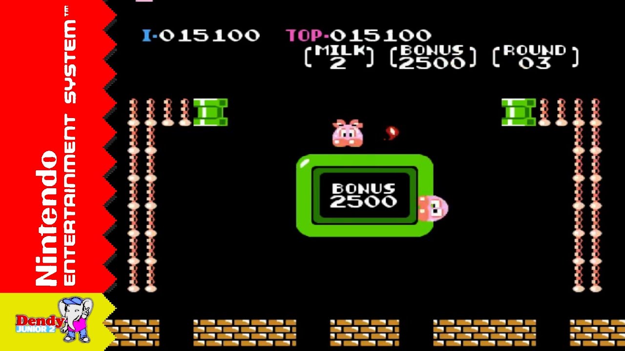 Nuts & Milk (NES/FC) Walkthrough YouTube