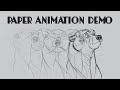 Animation demo on paper