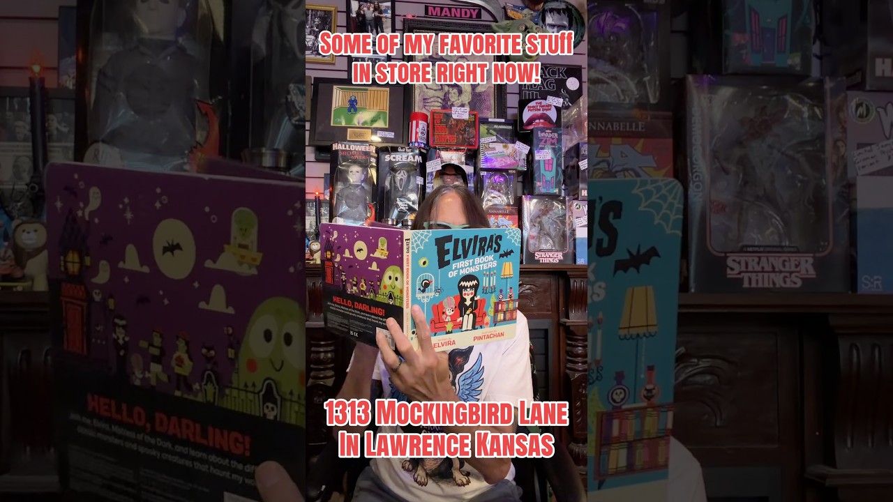 Some of my favorite stuff in store! #1313mockingbirdlane #horror #coraline #pokemon #yogabbagabba