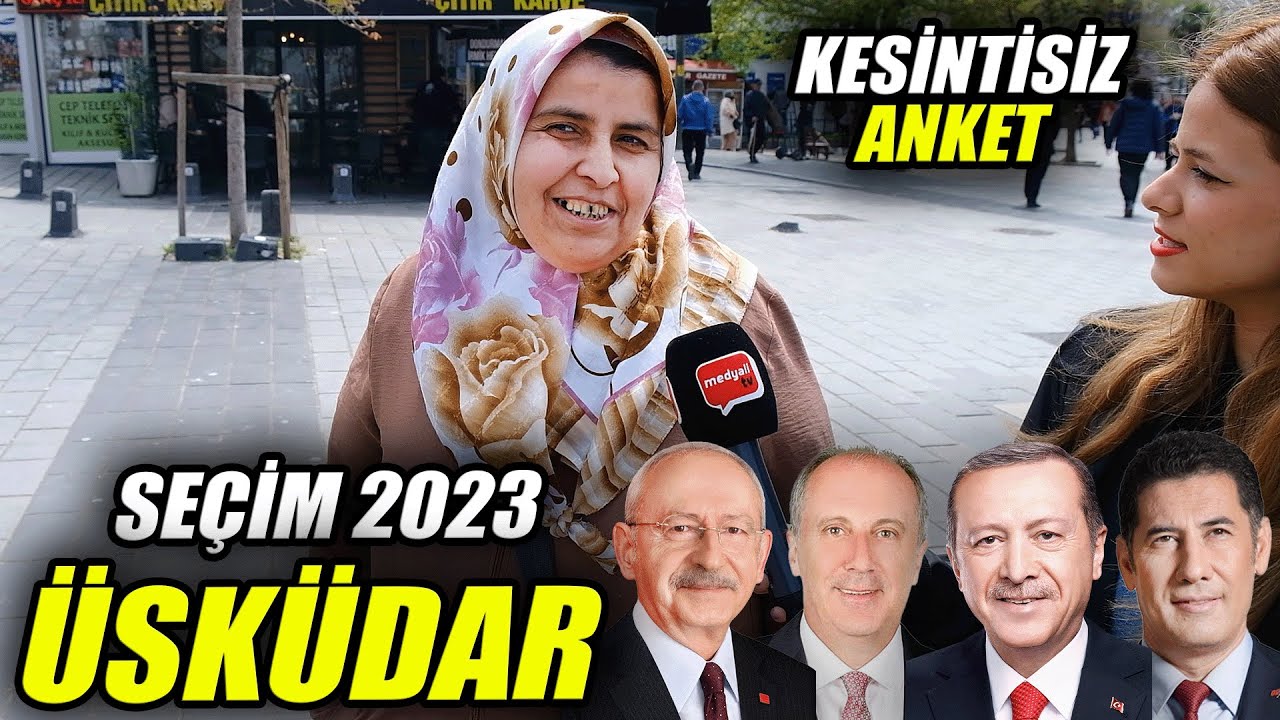 ÜSKÜDAR | KESİNTİSİZ Cumhurbaşkanlığı Sayaçlı Seçim Anketi / Sokak Röportajları | Seçim 2023