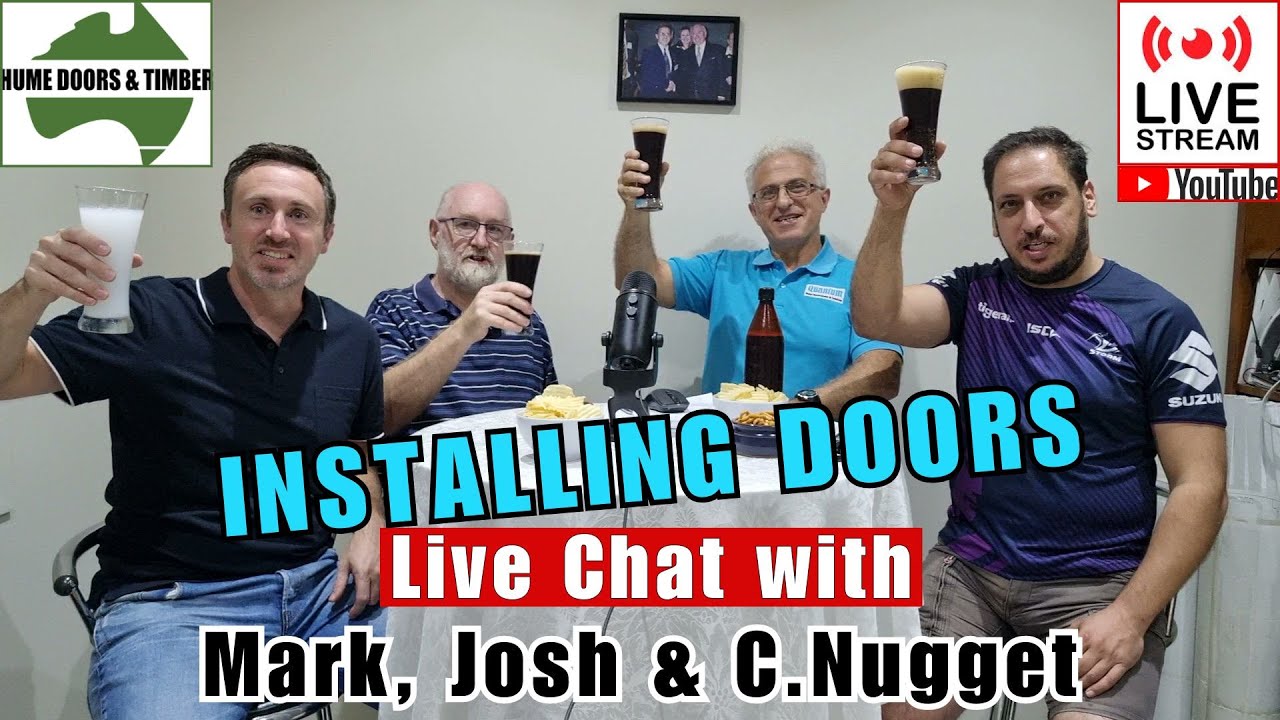 How to Install a Hume Cavity Sliding Flush Door / Jamb & Door, LIVE