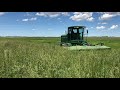 Cutting Orchard Grass/Alfalfa with JD 4995 | Farmer in the Boot