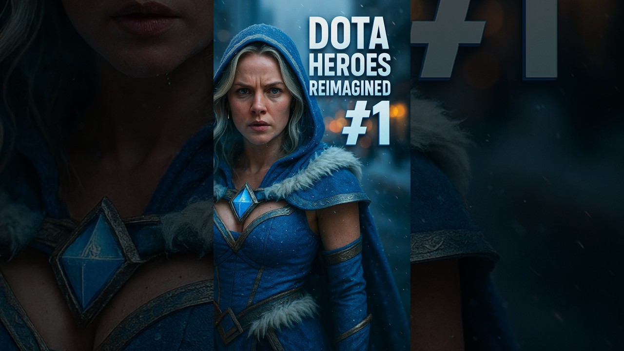 EPIC AI Reimagines Dota 2 Heroes in Real Life! 🔥