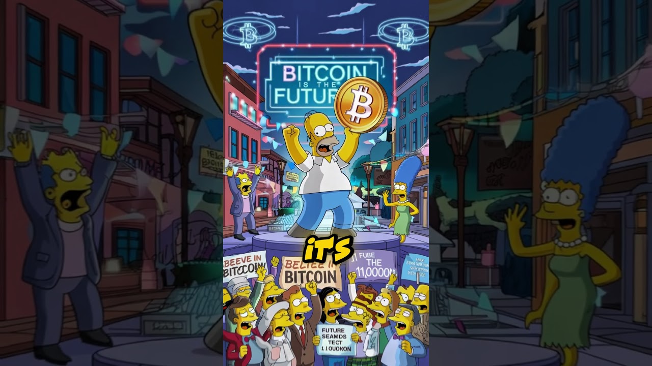 Simpson prediction the bitcoin #simpsons #crypto #crytocurrency #simpson  #shorts #simpsonsshorts - YouTube