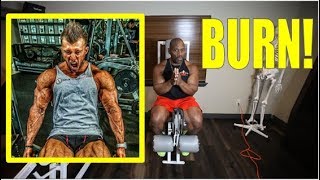 Should you PUSH THROUGH THE PAIN?    (muscle burn vs. burn out)