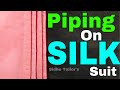 Piping On Double Suit (Lining Suit) | (Punjabi) | #60